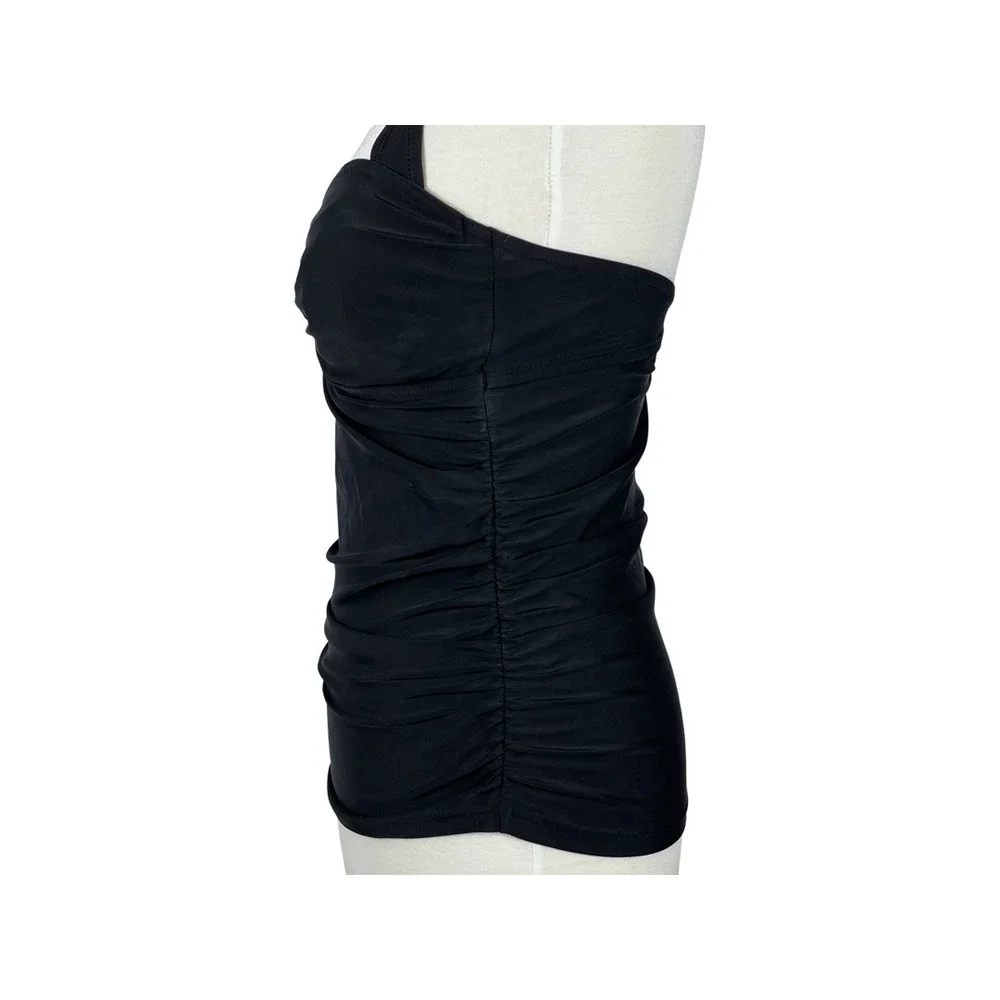Athleta Women's Black Halter Tankini Top Size 34 B/C
